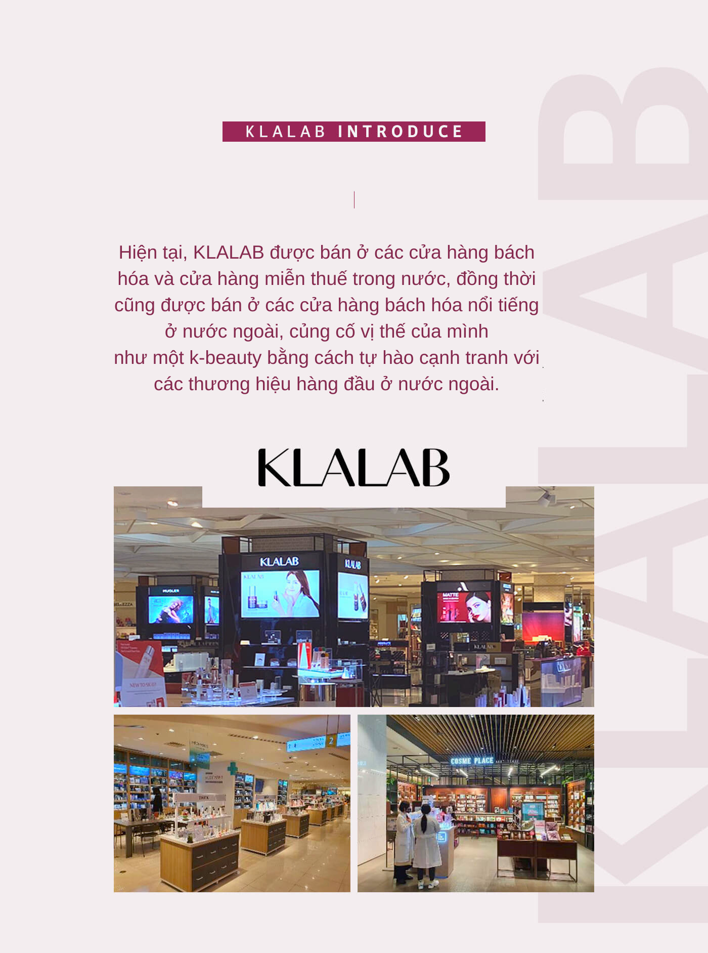 KLALAB - Niềm tự hào K-Beauty chinh phục thị trường quốc tế